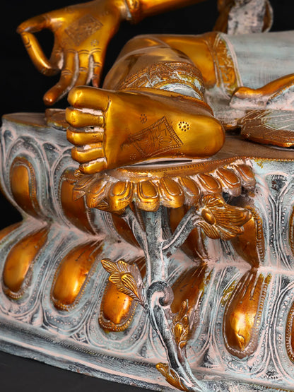 Brassaura® Brass Tara Statue | Height 34.06 Inches & Weight 38.34 kg