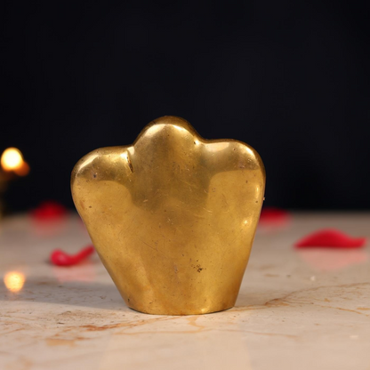 BRASS SMALL SIZE GANESH IDOL HEIGHT 3.5 INCH