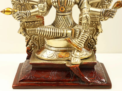 Brassaura® Brass Varahi Statue | Height 8.07 Inches & Weight 2.39 kg