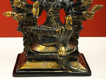 Brassaura® Brass Varaha Statue | Height 8.07 Inches & Weight 2.39 kg