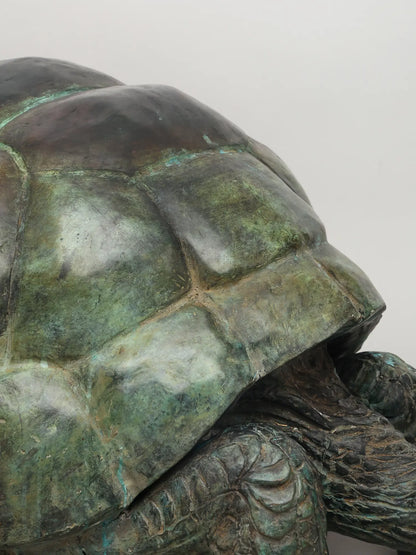 ब्रासॉरा® कांस्य कछुआ प्रतिमा | ऊंचाई 15 इंच और वजन 11.40 किलोग्राम