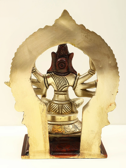 Brassaura® Brass Varahi Statue | Height 8.07 Inches & Weight 2.39 kg