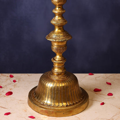 LARGE SIZE BRASS PARROT LAMP HEIGHT 38.5 INCH