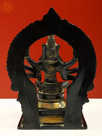 Brassaura® Brass Varaha Statue | Height 8.07 Inches & Weight 2.39 kg