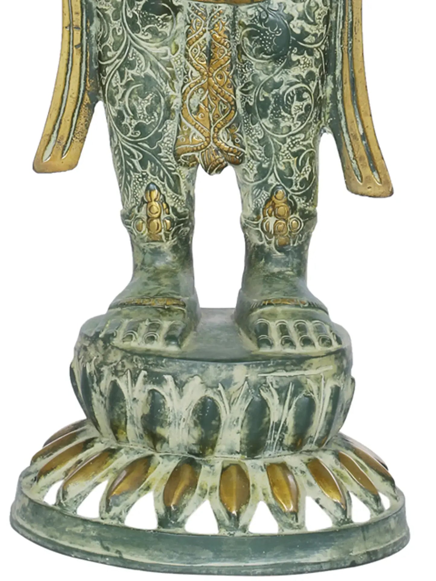 Brassaura® Brass Goddess Tara Statue | Height 30.5 Inches & Weight 8.50 kg