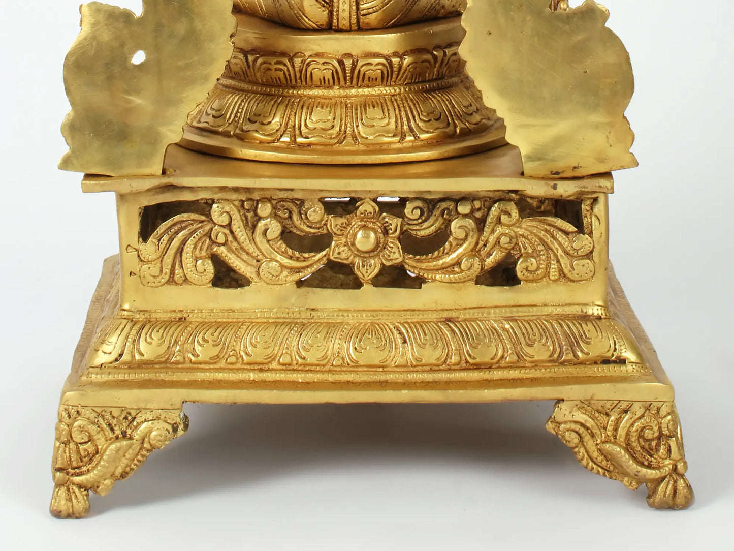 Brassaura® Brass Saraswati Statue | Height 20.47 Inches & Weight 13.53 kg