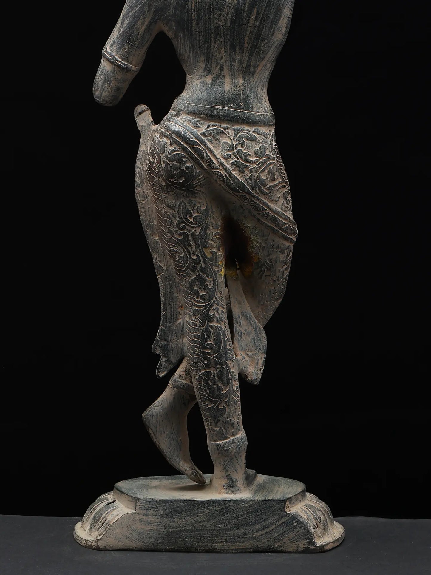 ब्रैसौरा® तिब्बती देवी माया देवी | पीतल की मूर्ति | ऊंचाई 20 इंच और वजन 3.82 किग्रा