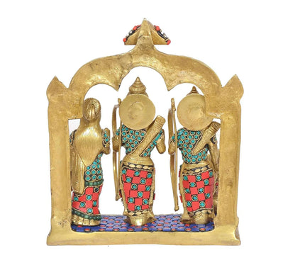 Brassaura® Brass Ram Darbar Statue | Height 11 Inches
