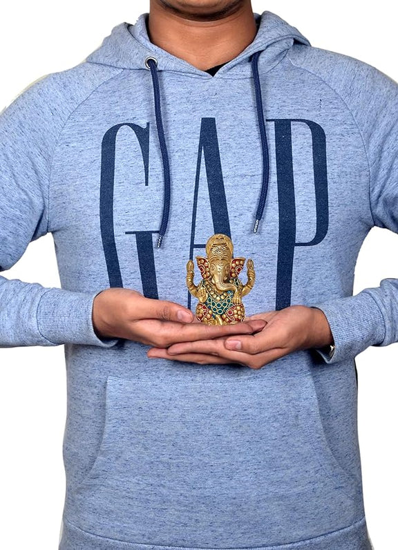Brassaura® Brass Lord Ganesha Statue | Height 4 Inches