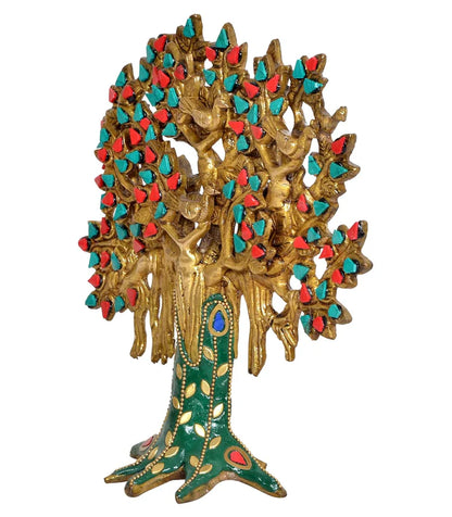 Brassaura® Brass Kalpavriksha Tree | Height 8.5 Inches