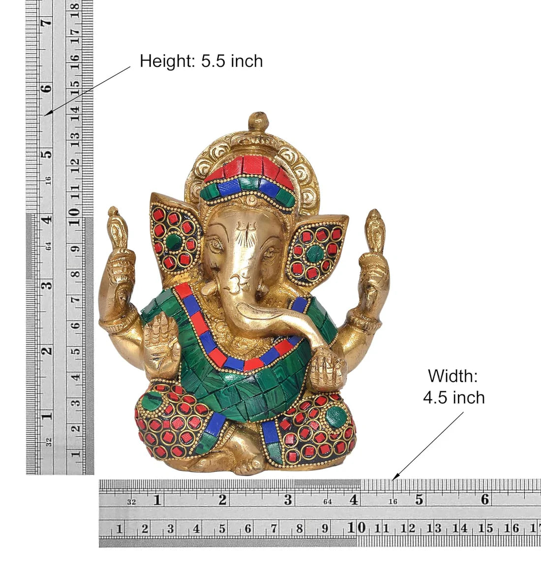 ब्रासोरा® वृंदावन वेणुगोपाल कृष्ण पीतल की प्रतिमा मोर के साथ | एंटीक नीला और सुनहरा रंग | ऊँचाई 20 इंच