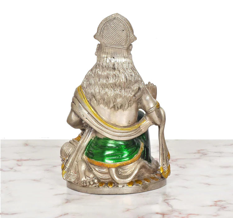 Brassaura® Brass Hanuman Statue | Height 9.5 Inches