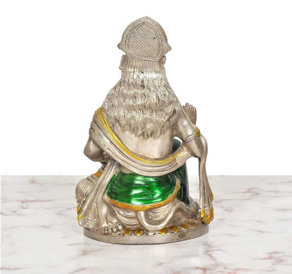 Brassaura® Brass Hanuman Statue | Height 9.5 Inches