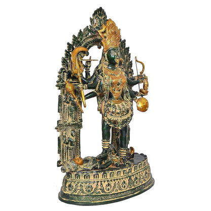 Brassaura® Brass Goddess Mahakali Idol | Height 28 Inches