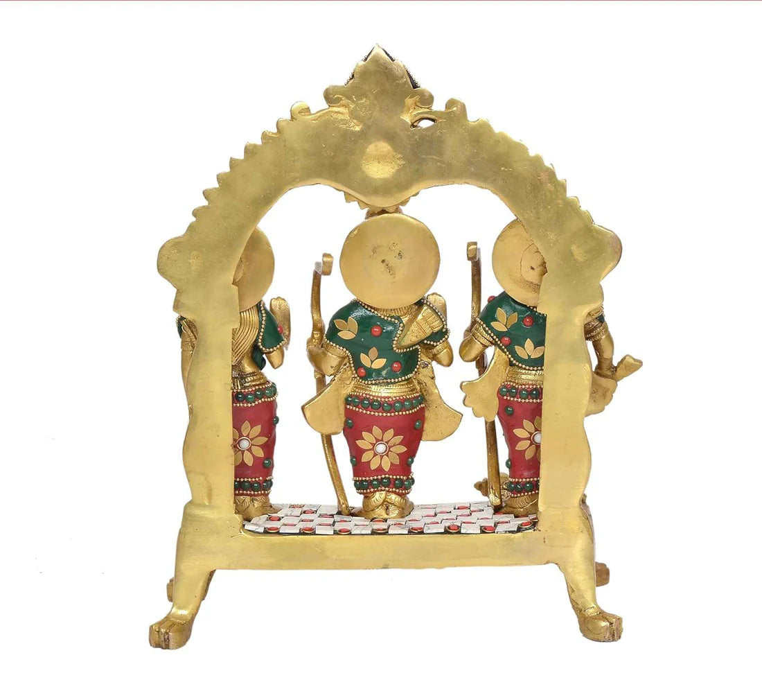 Brassaura® Brass Ram Darbar Statue | Height 11.5 Inches