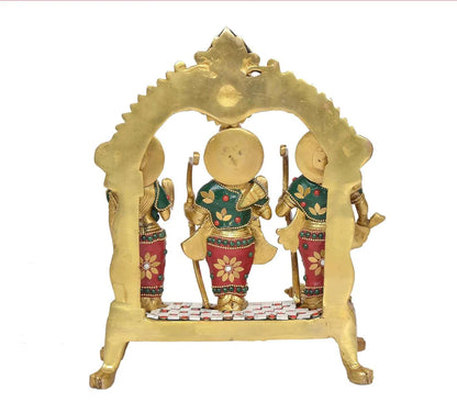 Brassaura® Brass Ram Darbar Statue | Height 11.5 Inches
