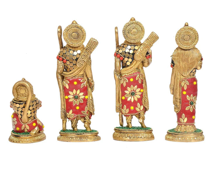 Brassaura® Brass Ram Darbar Statue | Height 6.5 Inches