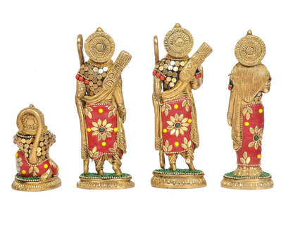 Brassaura® Brass Ram Darbar Statue | Height 6.5 Inches