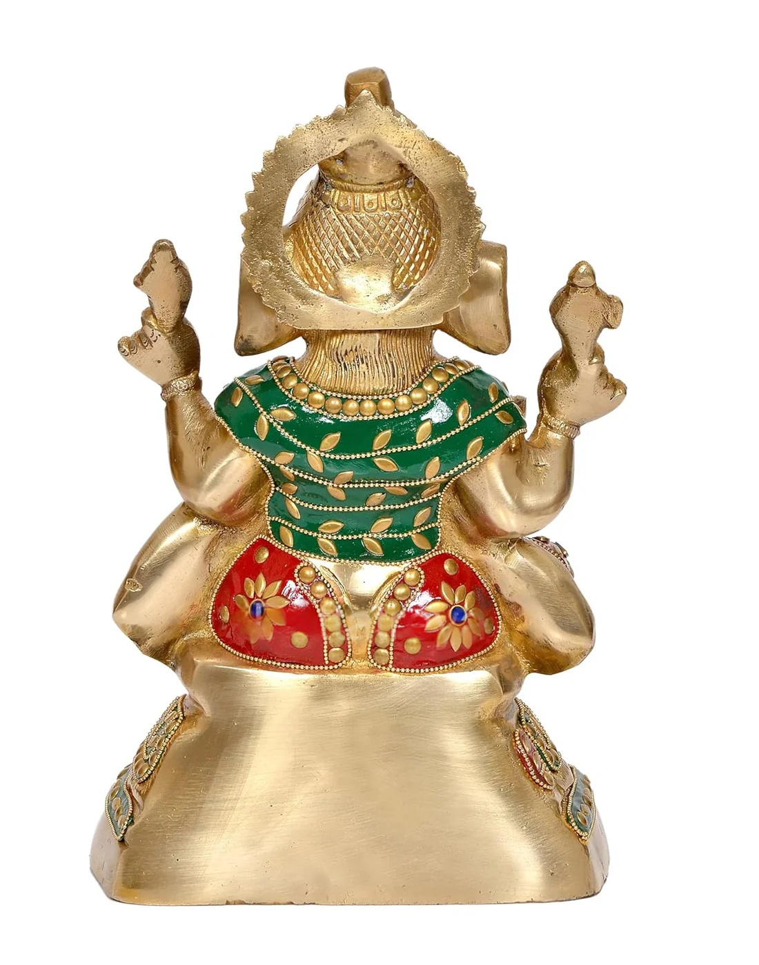 Brassaura® Brass Lord Ganesha Statue | Height 11 Inches