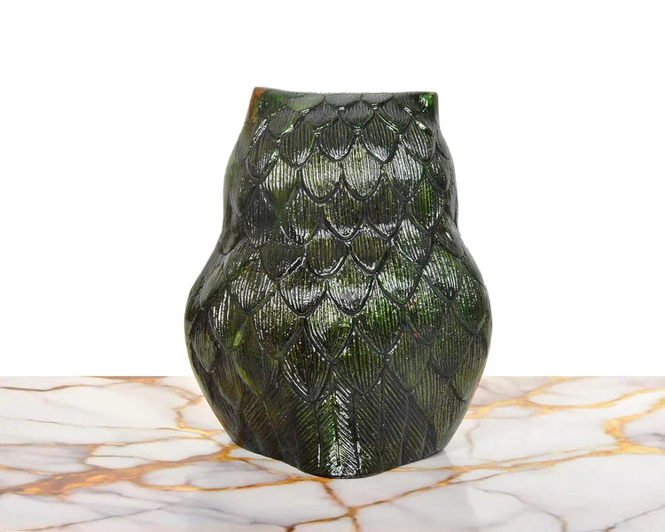 Brassaura® Brass Owl Showpiece | Height 7 Inches