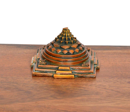 Brassaura® Brass Sri Yantra | Height 2 Inches