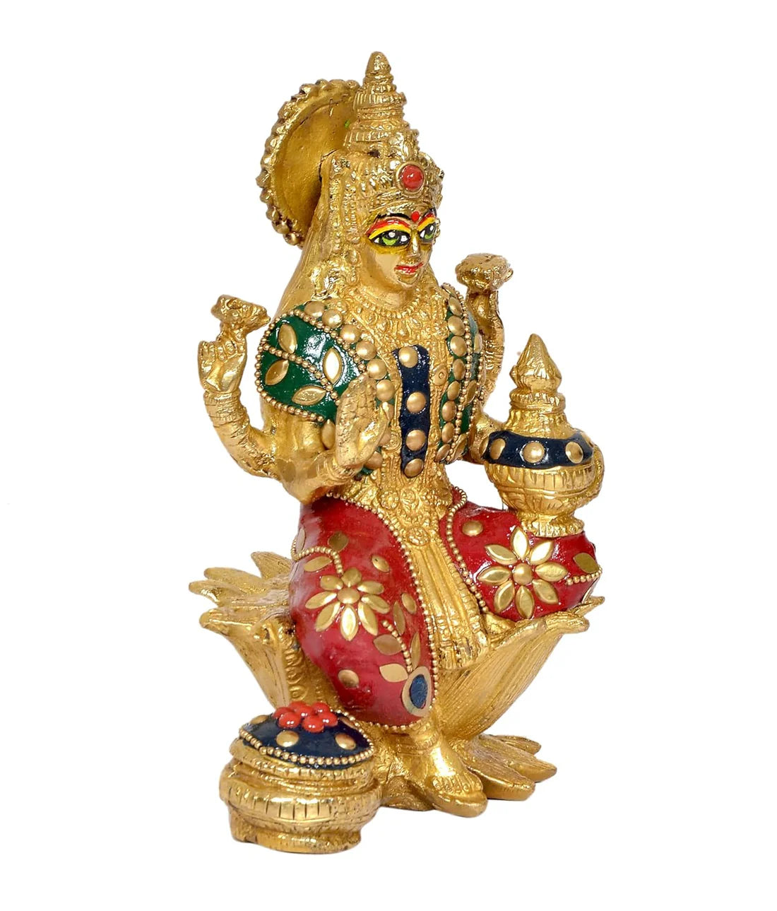 ब्रासोरा® वृंदावन वेणुगोपाल कृष्ण पीतल की प्रतिमा मोर के साथ | एंटीक नीला और सुनहरा रंग | ऊँचाई 20 इंच