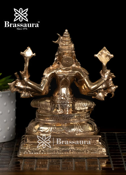 Bronze Varah Statue Weight 4.6 Kg And Height 9.25 Inch