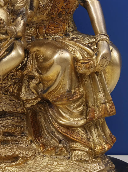 Brassaura® Brass Shiva Family Statue | Height 11.81 Inches & Weight 7.90 kg