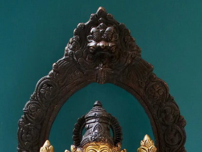 Brassaura® Brass Lakshmi Maa Statue | Height 20.5 Inches & Weight 13.13 kg