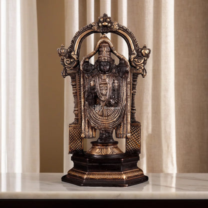 Brass Balaji Idol For Home Decor Height 12 Inch & Weight 3 Kg