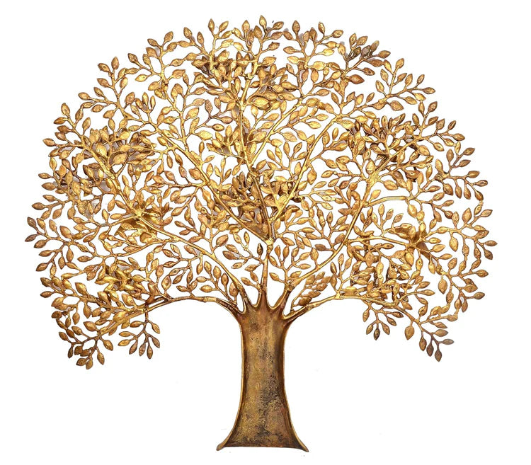 Brassaura® Brass Tree of Life Wall Hanging | Height 34 Inches