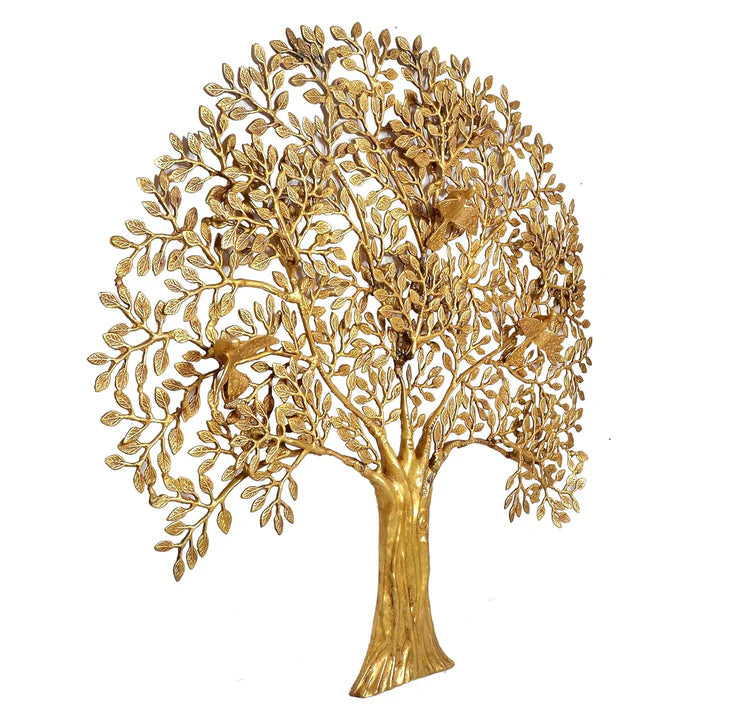 Brassaura® Brass Tree of Life Wall Hanging | Height 34 Inches