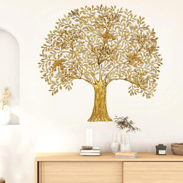 Brassaura® Brass Tree of Life Wall Hanging | Height 34 Inches
