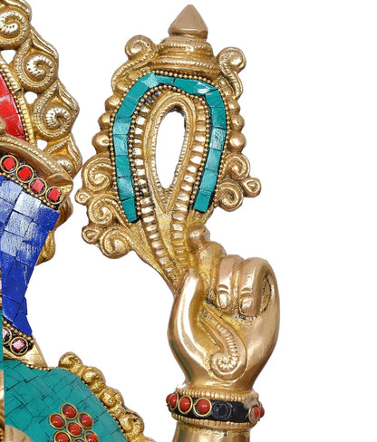 Brassaura® Brass Big Ganesha Statue | Height 20 Inches