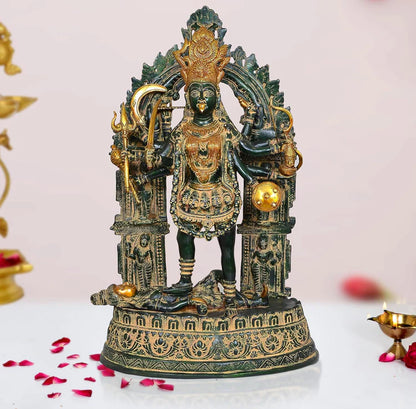Brassaura® Brass Goddess Mahakali Idol | Height 28 Inches
