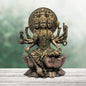 Resin Gayatri Devi Statue for Home and Decor And Gift Show Piece for Living Room Weight 2.49 Kg Height 25 cm