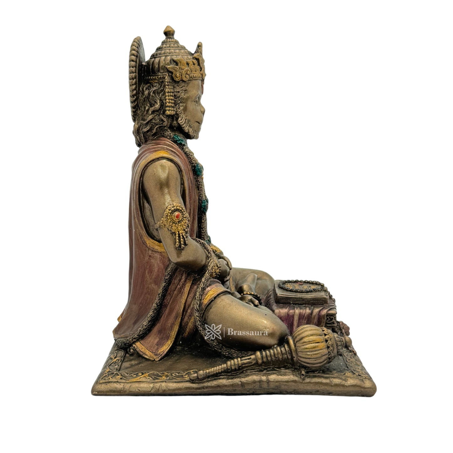 Resin Ram Mandir Statue for Home and Decor And Gift Show Piece for Living Room Weight .66 Kg Height 14 cm (Copy)