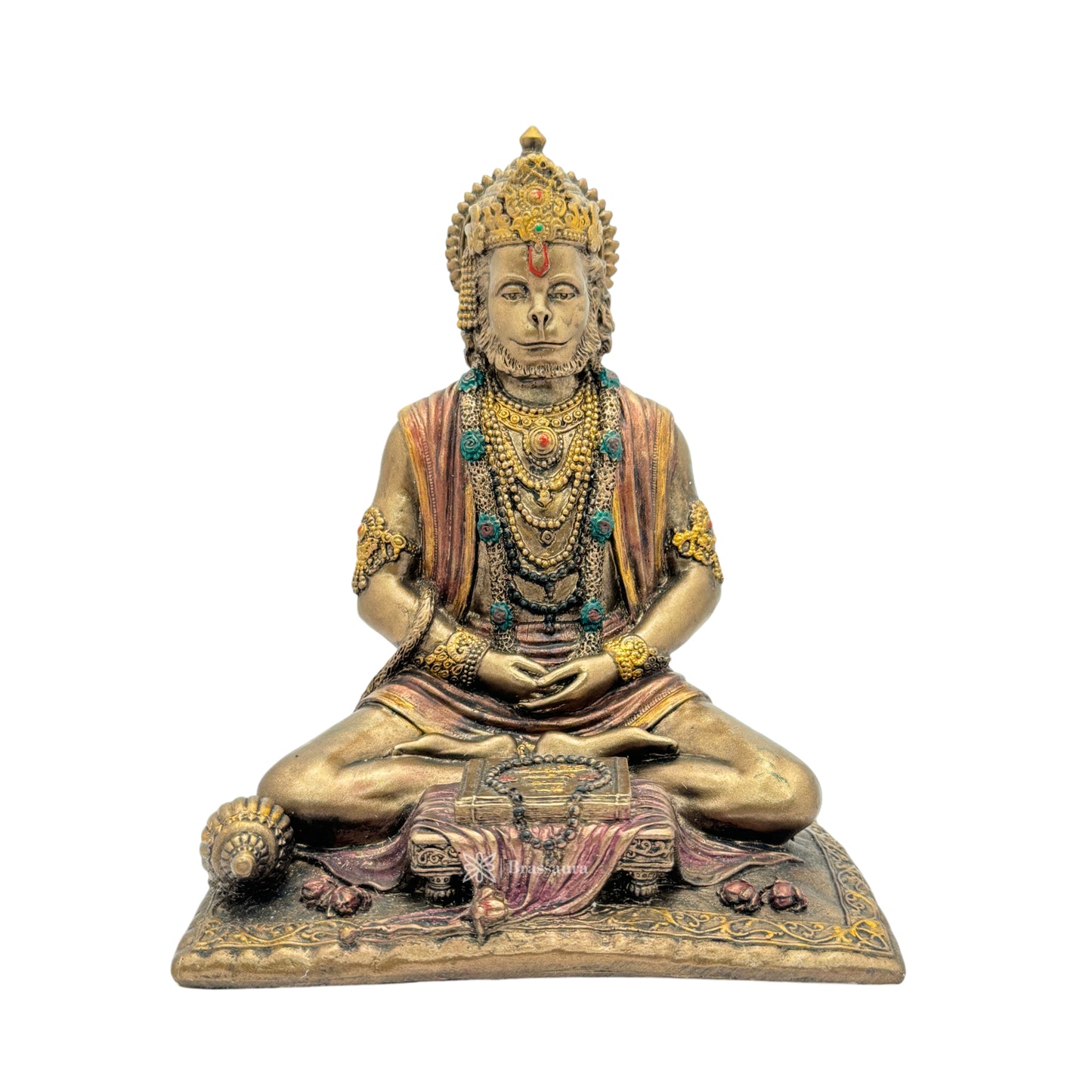 Resin Ram Mandir Statue for Home and Decor And Gift Show Piece for Living Room Weight .66 Kg Height 14 cm (Copy)