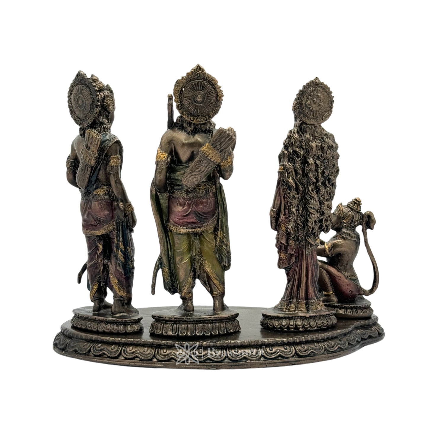 Resin Ram Darbar Statue for Home and Decor And Gift Show Piece for Living Room Weight 1.17 Kg Height 20 cm