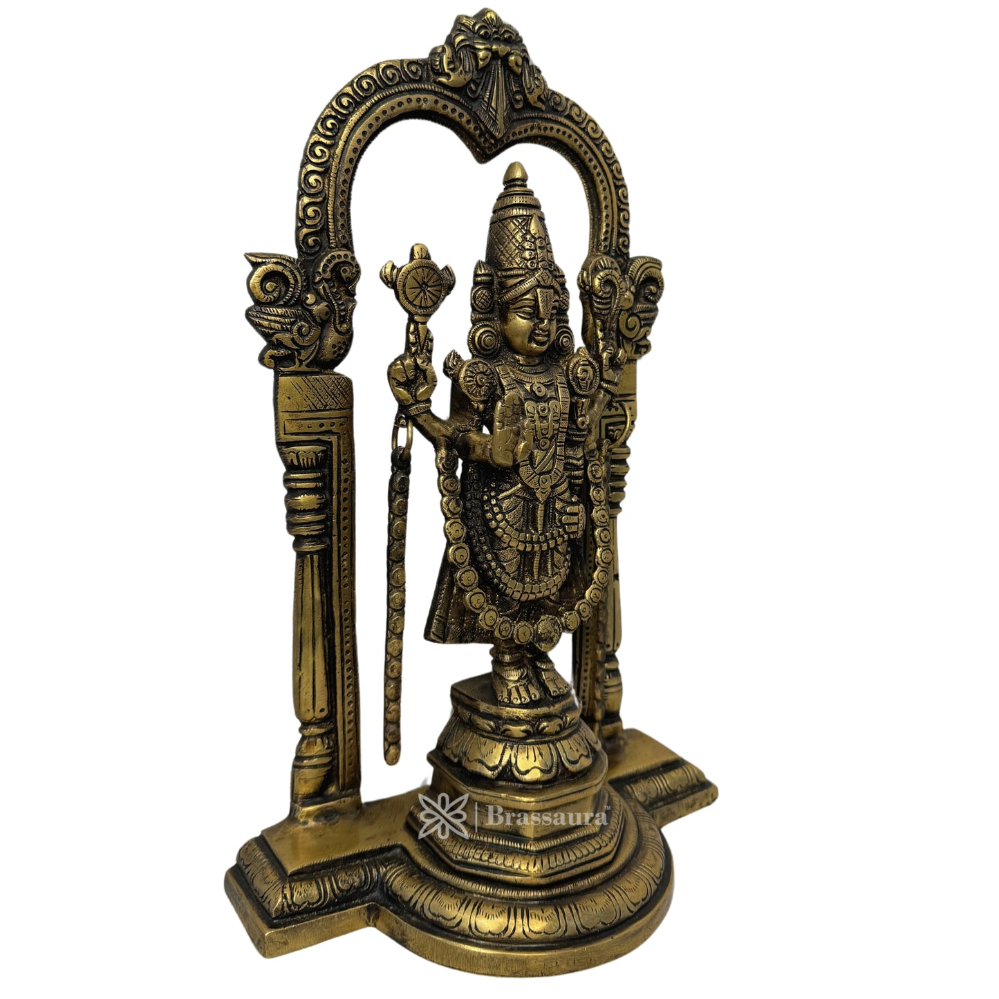 Brass Bala Ji Antique Patina Statue Religious and Spirituality Home Decor Weight 4.52 kg Height 32 cm