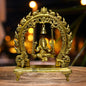 Brassaura™ Brass Ganesha Jhula Idol Ganesha Swing Statue Ganpati Bappa Jhoola Murti for Home Decor Warming Diwali Pooja Festival Gift Chaturthi Height 37 cm Weight 5.2 Kg