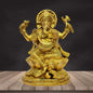 Brass Ganesha Statue for Home and Decor Weight 1 Kg Height 13 cm