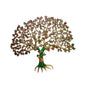 Brass Gem Stone Work Tree of Money for Home and Decor Show Piece for Living Room Weight 9 Kg Height 66 cm