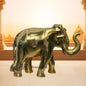 Brass Elephant Murti for Home and Decor Show Piece Height 30 cm Weight 10 Kg