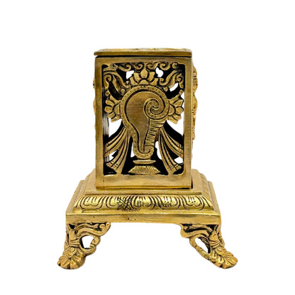 Brass Statue for Home and Decor Show Piece for Living Room Weight 1.78 Kg Height 15 cm