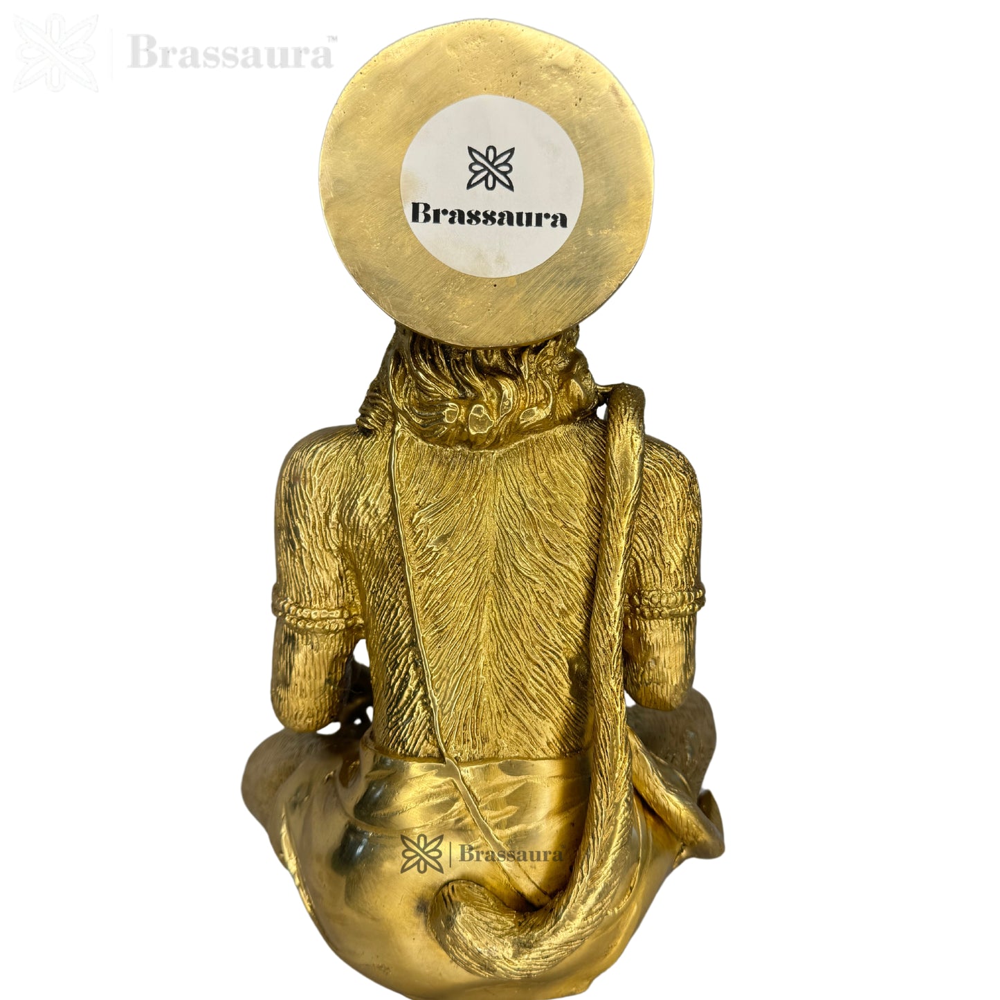 Brass Lord Hanuman Bajrangbali Sankat Mochan Bhagwan Height 29 cm Weight 4.85 Kg