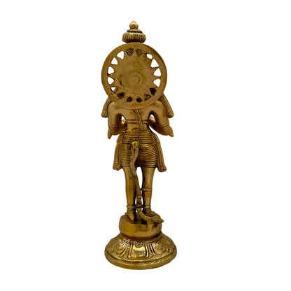 Brass Hanumaan Murti for Home and Decor Show Piece Height 29 cm Weight 2.65 Kg