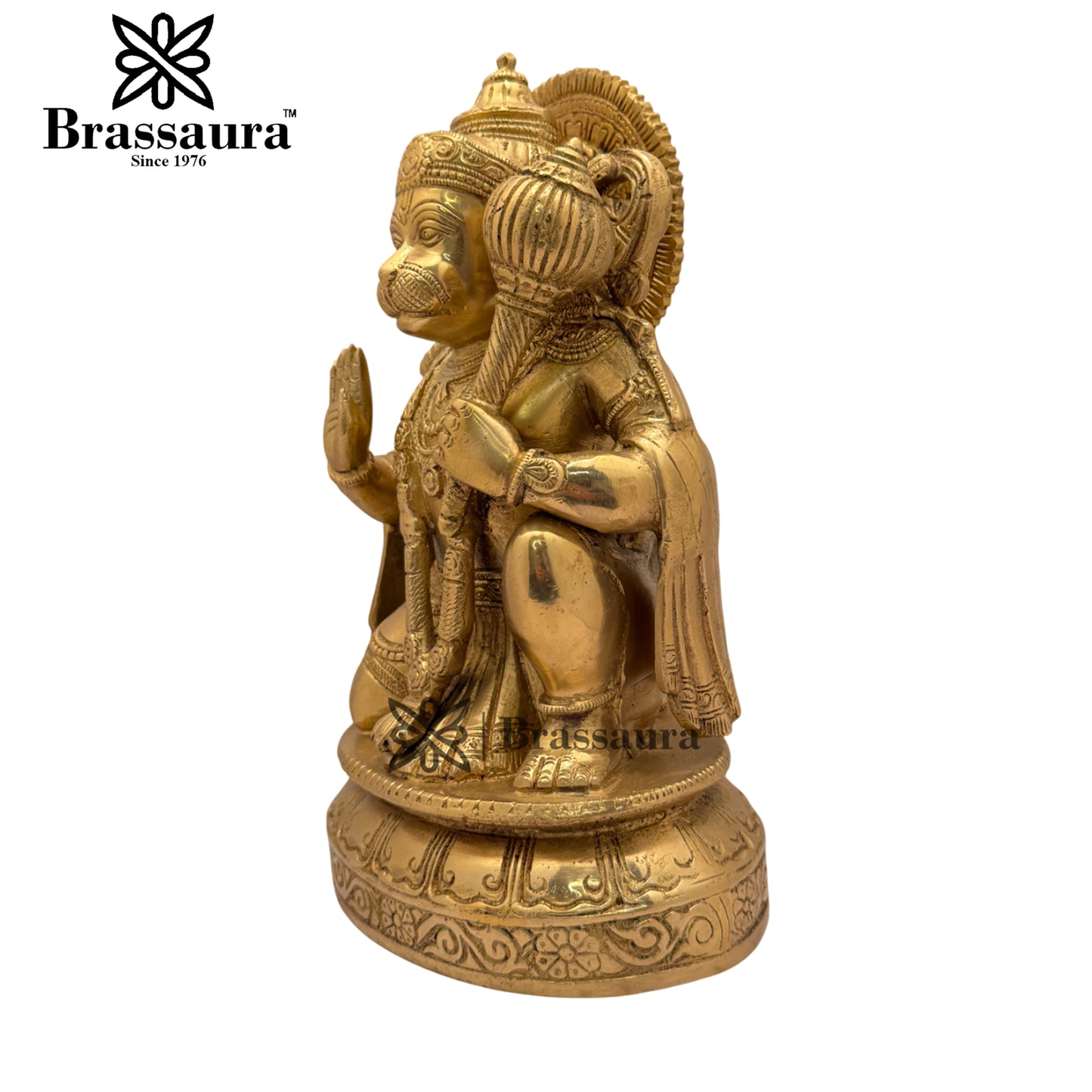 Brass Hanuman Weight 5 Kg & Height 10.5 Inch