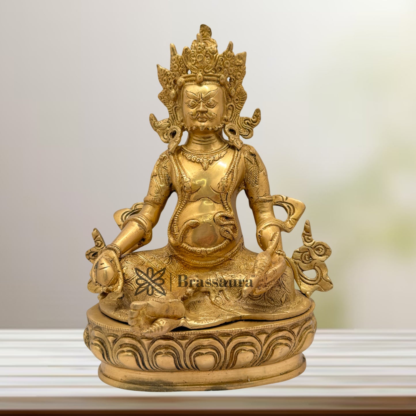 Brass Kuber Weight 4.3 Kg & Height 12 Inch