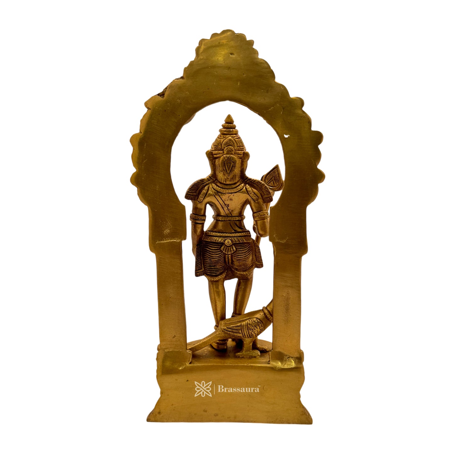 Brass Kartik Murti for Home and Decor Show Piece for Living Room Height 30 cm Weight 3.05 Kg